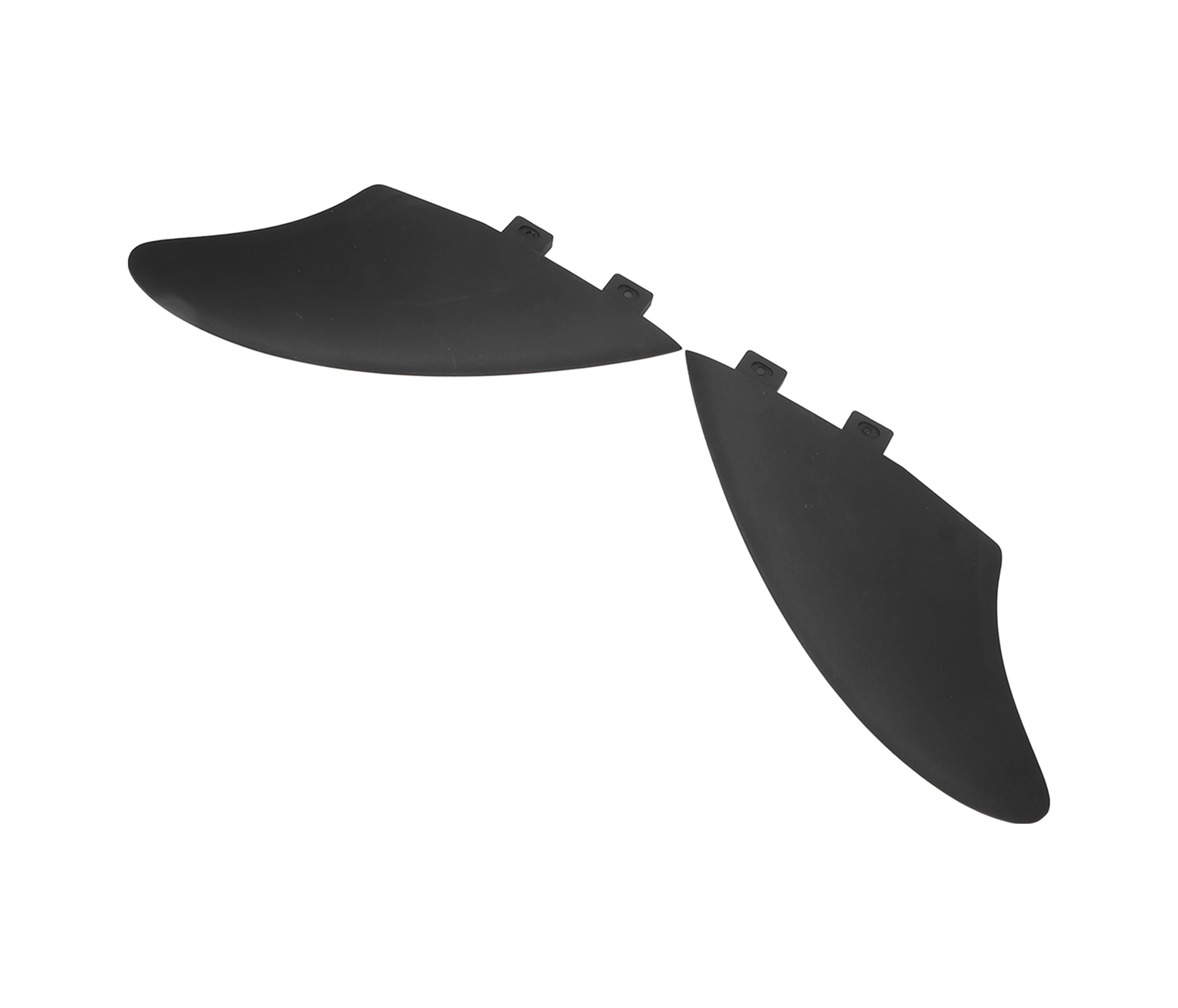 Vkemall Pvc Malzeme Sürf Tahtası Kanatları Fcs Sol-sağ, Deniz Durumlarına Dayanıklı, Kolay Kurulum, 2 Adet Paketle Gönderim