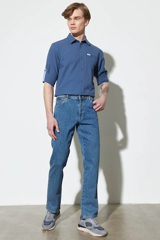 Wrangler Erkek Kot Pantolon W121HR36B 408 LACİVERT Lacivert