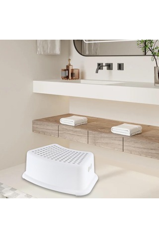 Suntek Çocuklar Için Adım Tabure Oturma Odası Giriş Yolu Gri