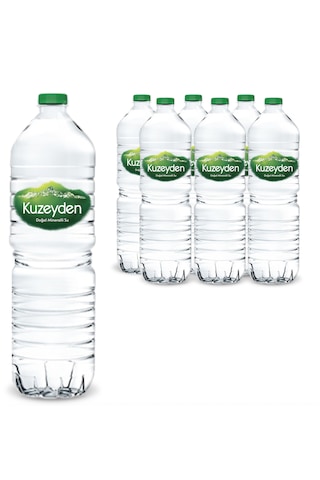 Kuzeyden Doğal Mineralli Su 6x1.5l Kuzeyden Doğal Mineralli Su 6x1.5l