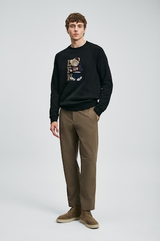 Lufian Erkek Storm Sweatshirt 112030172 Siyah Siyah