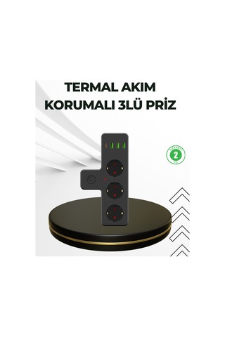 Masa Üstü Çoklu Priz Usb Ve Type-c Çıkışlı Güç Dağıtıcı Renkli 1 - 10 M