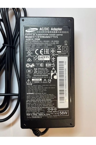 Samsung Uyumlu 14v 4.29a 60w Masa Tipi Adaptör Dsp-6014c 12v Akü Şarj Edilebilir A