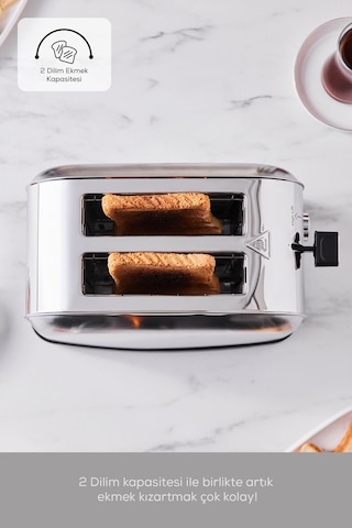 Karaca Inox LED Zaman Göstergeli Ekmek Kızartma Makinesi