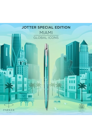 Parker Jotter Se Miami Turkuaz Ct Tükenmez Kalem Diğer