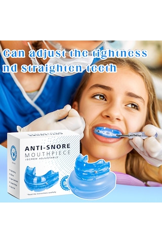 Mufunye Horlamayı Önleyen Ve Diş Gıcırdatmayı Durduran Ergonomik Ağızlık Seti