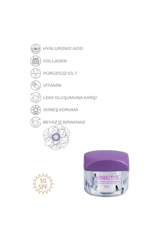 Harem's Mavi Anemon Gündüz Bakım Kremi 50 ML