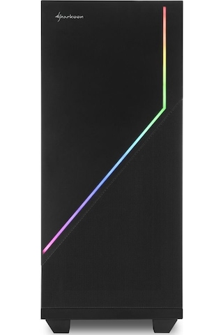 Sharkoon Flow RGB USB 3.0 Mid Tower ATX Bilgisayar Kasası Siyah