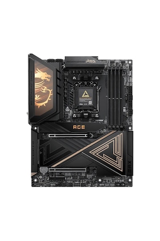 Msı Mb Meg X870e Ace Max Am5 Ddr5 8400mhz Oc Usb 40gbps 5x M.2 Hdmı 2x Type-c Dp 10g Lan 5g Lan Wıfı 7 Rgb Atx