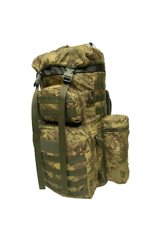 Combat Tactical Çanta Dağcı 80 Lt Kamuflaj - 656-802 - Renksiz Çok Renkli