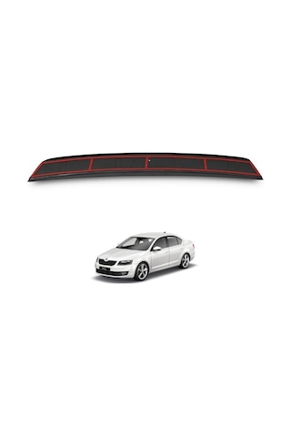 Skoda Octavia Uyumlu Yedek Parça 2013 - Arka Tampon Eşiği Parlak