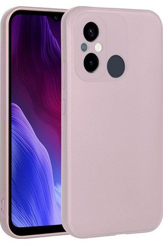Xiaomi Redmi 12c Kılıf Zore Premier Silikon Kapak Rose Gold