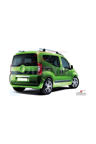 S-dizayn Fiat Fiorino Krom Bagaj Çıtası 2008-2016 Tek Kapılı
