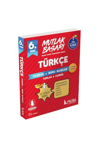 2052 - Mb 6.sınıf Türkçe Fasikül + Soru Bankası