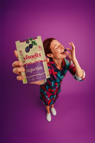 Freeze Dried 10'lu Dolu Dolu Paket Böğürtlen Kuru Meyve Cipsi - Dondurularak Kurutulmuş Böğürtlen 15gx10 150 G