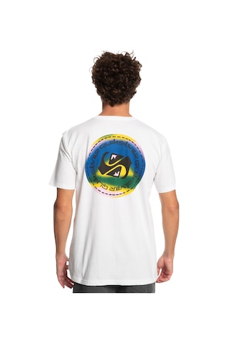 Quiksilver Colour Flow Erkek Tişört Beyaz
