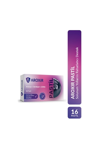 Aroxir Aronya Zerdeçal Çinko 16 Pastil