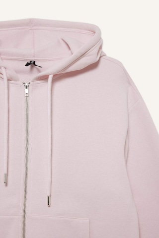 Defacto Relax Fit Kapüşonlu Sweatshirt C1809AX25SP Pembe