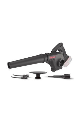 Kress KUF30.9 20 V Devir Ayarlı Solo Üfleyici + 5 Parça Aksesuar