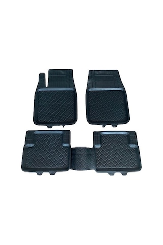 Tüm Araçlara Uyumlu 3D Havuzlu Soft Kaucuk Oto Paspas Seti