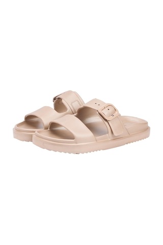 Tommy Hilfiger Kadın Double Strap Sandal Pearl Terlik Fw0fw091140ht Altın