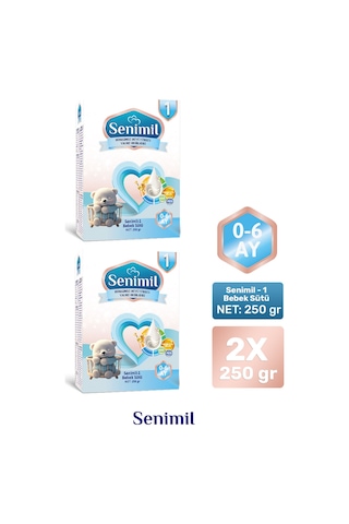 Senimil 1 Bebek Sütü 250 G 2 Adet