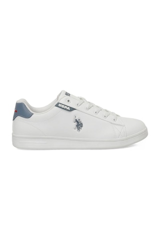 U.s. Polo Assn. Costa 6fx Beyaz Erkek Sneaker Beyaz-mavı