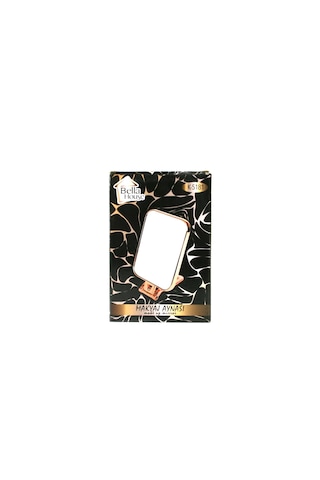 Dikdörtgen - Bakır 15x11.5cm Makyaj Aynası Çift Taraflı Katlanır Ayaklı 5250 Diğer