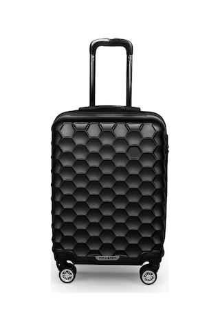 Polo&Sky Petek Model Siyah Renk Kabin Boy Valiz Bavul Siyah