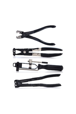 Worldforce 4 Parça Profesyonel Kelepçe Pense Seti