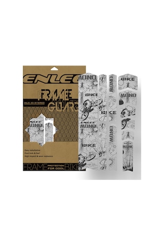 Yuntech01 Dağ Bisikleti Ve Yol Bisikleti İçin Dayanıklı 3m Pvc Koruma Filmi - Çizilmeye Karşı Koruma