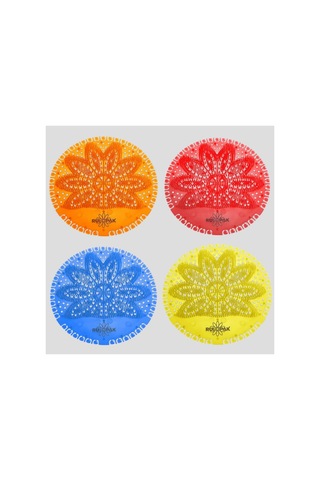 Rulopak Pisuvar Süzgeci Koku Giderici 4&apos Lü Karma Paket 55gr.büyük Boy Rulopak Logolu ,102 Abundance Prosperity