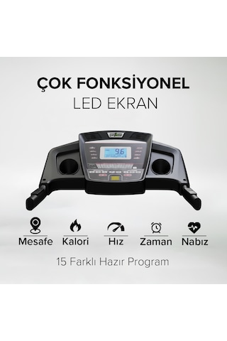 Proforce Optimum Koşu Bandı 2.5 Hp Led Gösterge 0 - 14 Km/S Hız Kolay Kurulum