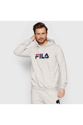 Açık Gri Fila Kapşonlu Sweatshirt Barumini Fau0068 Açık Gri