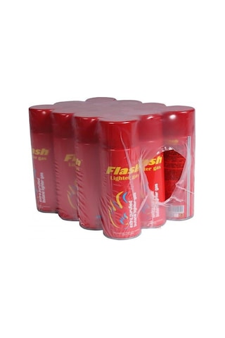 Flash Çakmak Gazı 270 Ml-12 Adet Flash Çakmak Gazı 270 Ml-12 Adet