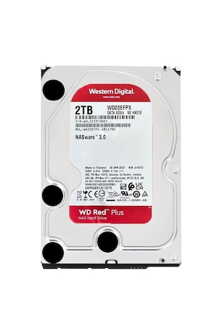 Wd Red Plus Nas 2tb 3.5'' 5400rpm Sata Wd20efpx