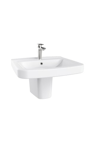 Creavit Lr060 Lara 60 CM Yarım Ayak Lavabo