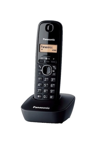 Panasonic KX-TG1611 Dect Telefon Siyah