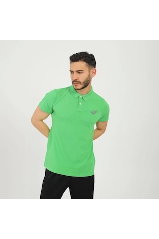 Joma Erkek Günlük T-shirt Polo Yeşil Rush 4231115 Yeşil