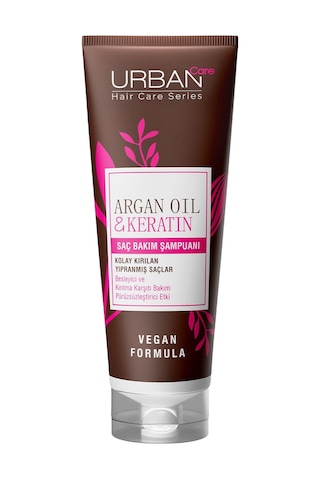 Argan Oil & Keratin Kolay Kırılan Yıpranmış Saçlara Özel Şampuan Set 3x250ml-vegan
