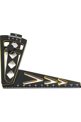 Ebitda 15 Jant Ayar Cetveli - 1/7, 1/8, 1/10 Rc Araçlar İçin Alüminyum Ölçüm Aleti