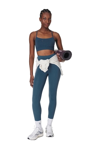 Sweaty Betty Sweaty Betty Spirit Restored Seamless Kadın Yoga Bra 5133 Mavi
