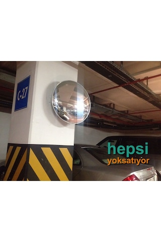70 Cm Çapında Bombeli Trafik Güvenlik Aynası