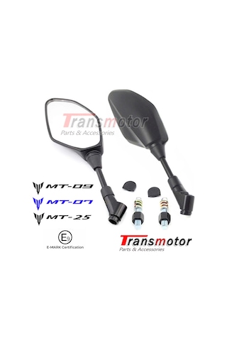 Mt-07 Mt-09 Ayna Seti Sağ Sol Takım E9 Sertifikalı