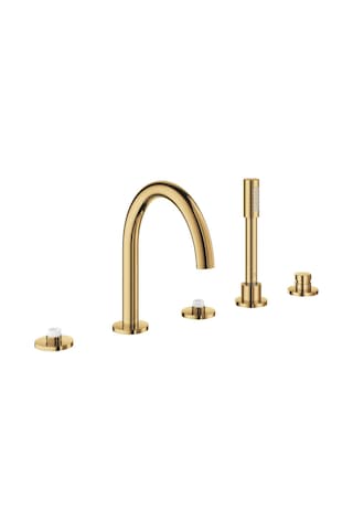 Grohe Atrio Private Collection 25224GL0 5 Delikli Küvet Bataryası Altın