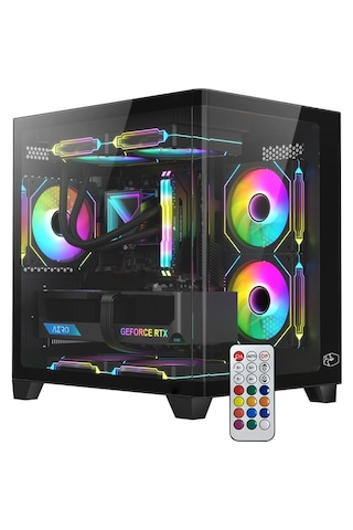 Ramtech Gamer2 R7-5700 16 GB 480 GB SSD RTX5060 24" Free Dos Masaüstü Oyuncu Bilgisayarı
