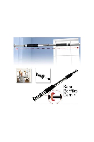 Kapı Koridor Barfiks 60 100 Cm Genişletmeli Ayarlı Yapı Süngerli Gövdesi Metal Karışık - 507338394