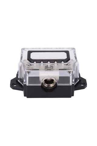 Reedark Araç Ses Sistemi Güç Dağıtım Bloku - 1 Adet 0 Gauge Giriş Ve 4 Adet 4 Gauge Çıkışlı, Çinko Alaşımlı Nikel Kaplama, Araç Ve Bot Uyumlu