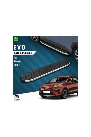 S-dizayn Kia Stonic Evo Krom Yan Basamak 173 Cm 2017 Üzeri