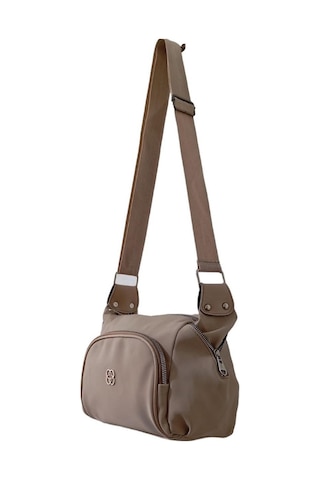 Mygeppetobag Suni Deri Bayan Çapraz Çanta -omuz Çantası Vizon Vızon